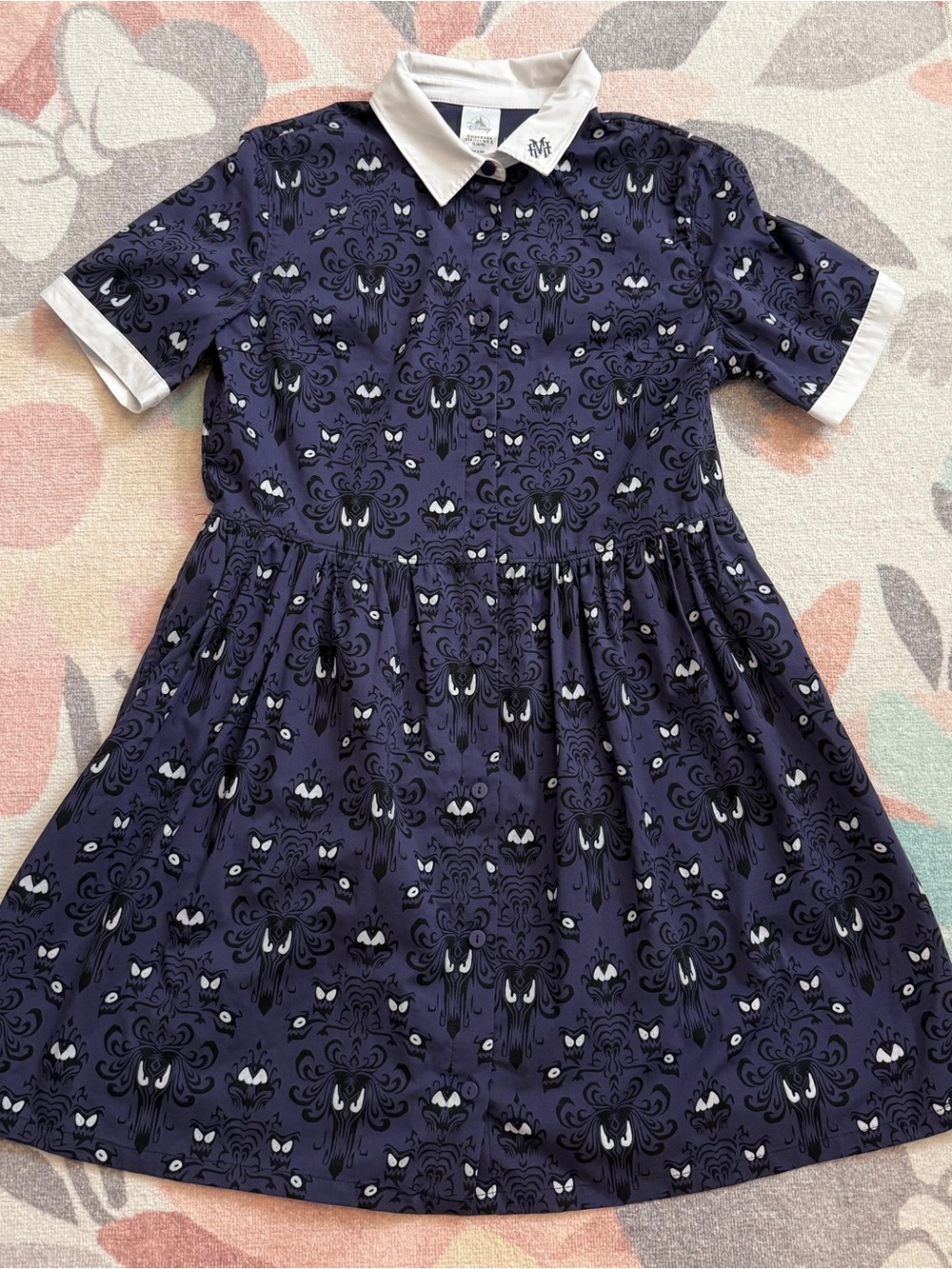 The Haunted Mansion Glow in the Dark Wallpaper Dress for Women - Size Medium - Picture 4 of 8
